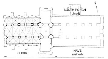 Plan of St Mary's Church