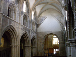 Chancel looking west