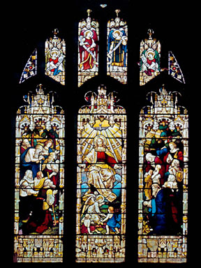 Christ the Consoler window